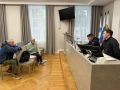 В ходе рабочей поездки председатель комитета Вячеслав Плешаков совместно с заместителем председателя Евгением Шадровым провели личный прием граждан