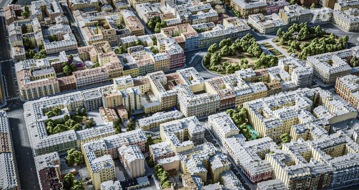Петербург по кубику: как семь энтузиастов воссоздают город в Minecraft один к одному Петербург по кубику: как семь энтузиастов воссоздают город в Minecraft один к одному