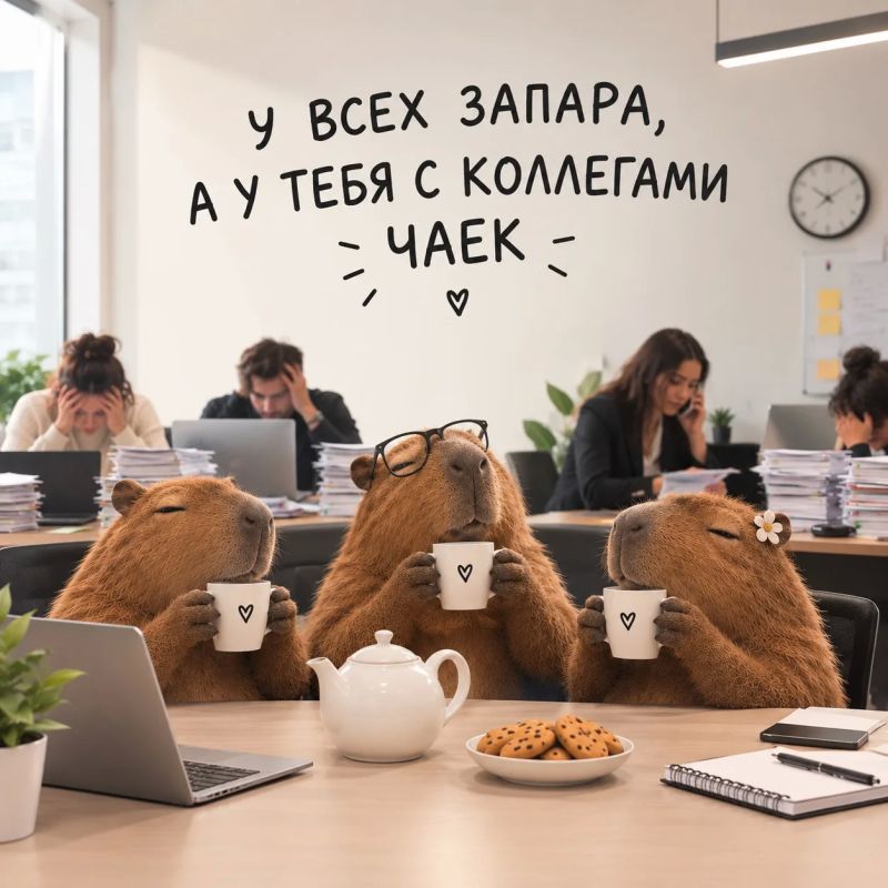 Когда у всех вокруг дедлайны, срочные задачи и рабочая запара