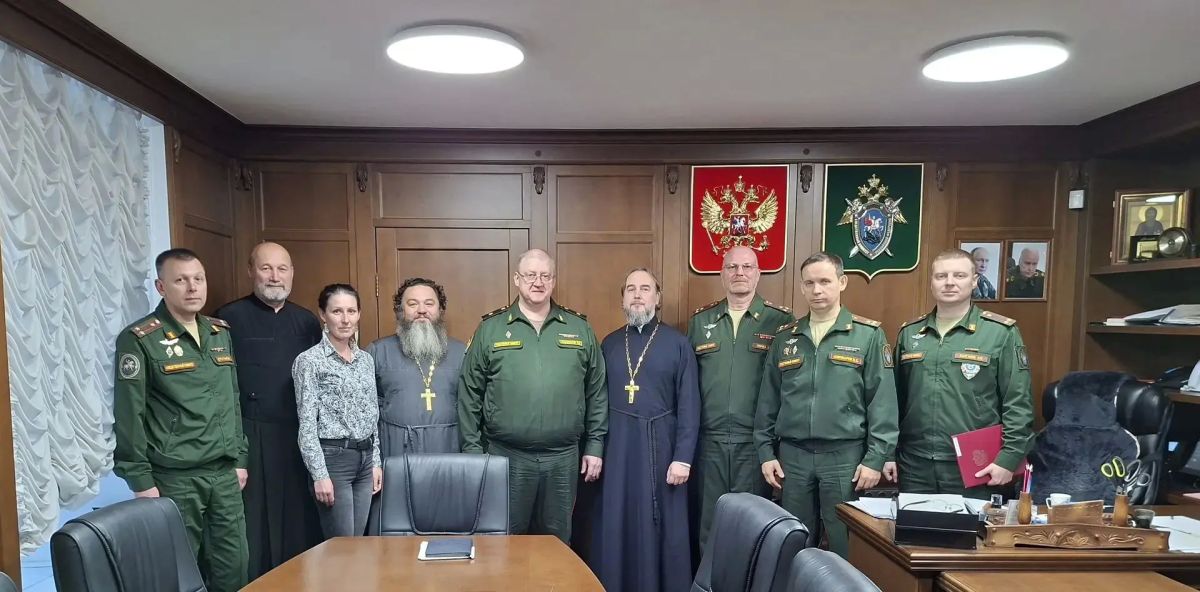 Руководитель ВСУ СК России по Ленинградскому военному округу провел рабочую встречу со священнослужителями Синодального отдела Руководитель ВСУ СК России по Ленинградскому военному округу провел рабочую встречу со священнослужителями Синодального отдела