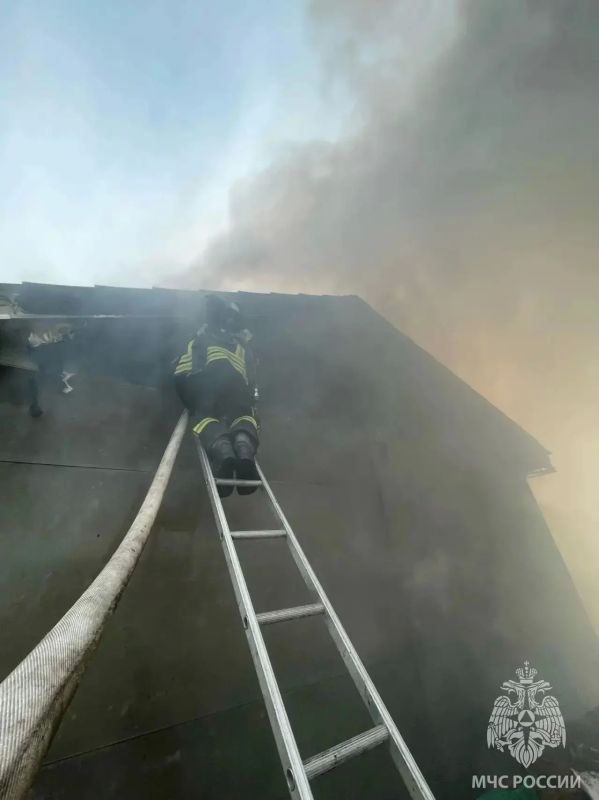 Пожар в бане во Всеволожском районе Пожар в бане во Всеволожском районе