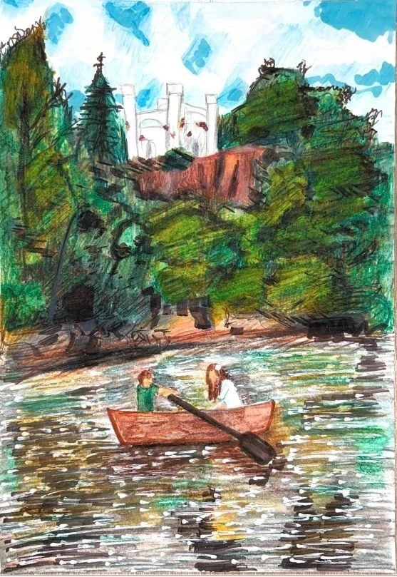 Юный художник из Тихвина Андрей Королёв победил в конкурсе рисунков «Экологичный отдых в местах Ленинградской области»